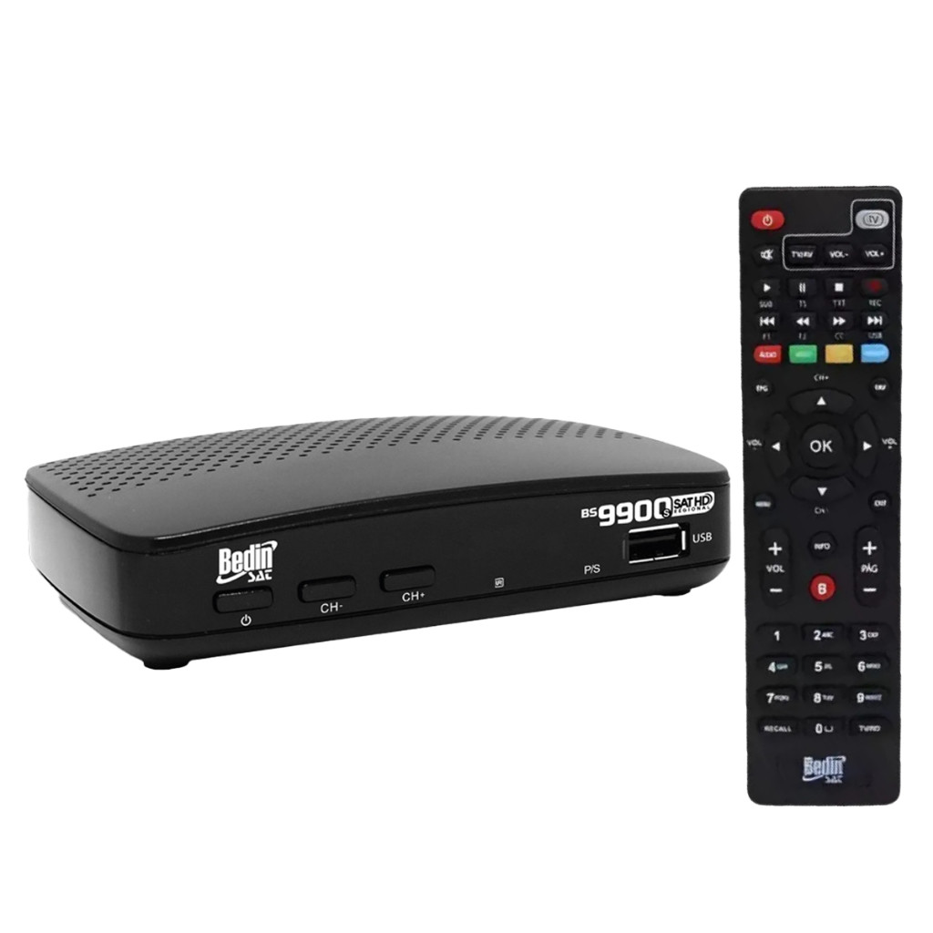 Receptor de antena parabólica digital bs 9900s para D2 e 43w em Oferta na Shopee