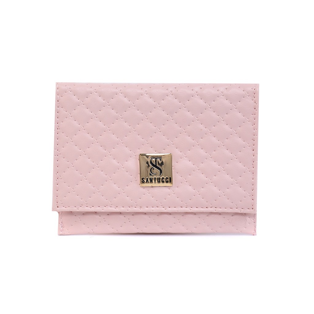 Carteira Feminina Rose Clássica Compacta com porta cartões versátil moderna