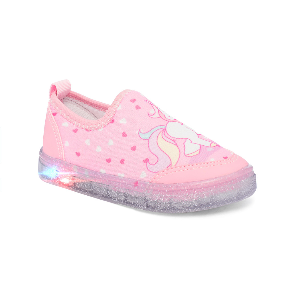 Tenis Infantil Casual Menina Calce Facil com LED Funfy em Oferta na Shopee