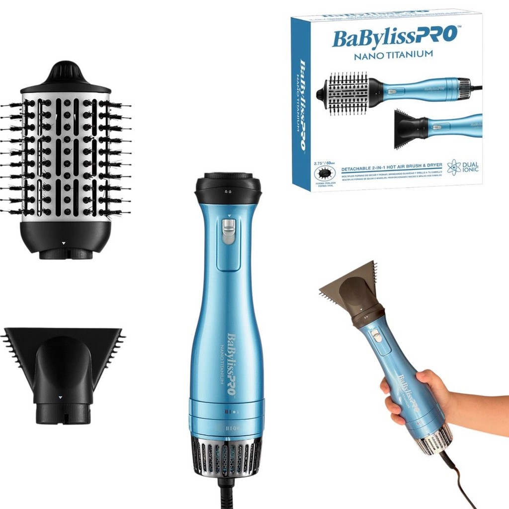 Escova e secador babyliss pro nano titanium 220v