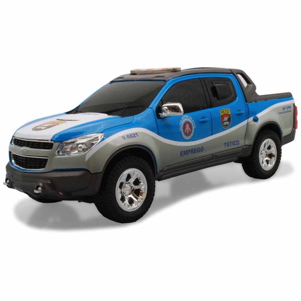S10 Em Miniatura Viatura Polícia Militar Bahia BA