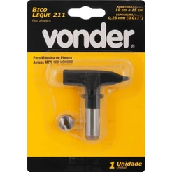 Bico Leque 211 Abertura 10 A 15cm P/ Máquina Airless Vonder