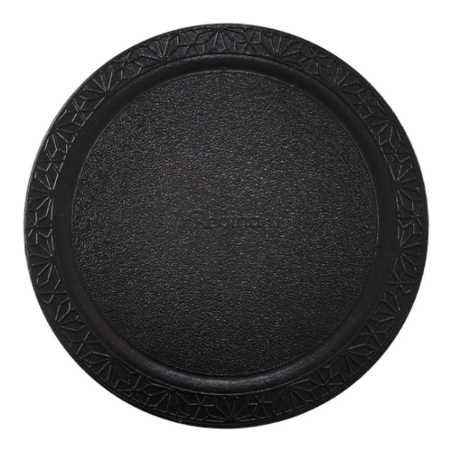 Base para Bolo Cake Board Redondo - Preto Metalizado - 26cm - 1 unidade - Regina - Rizzo