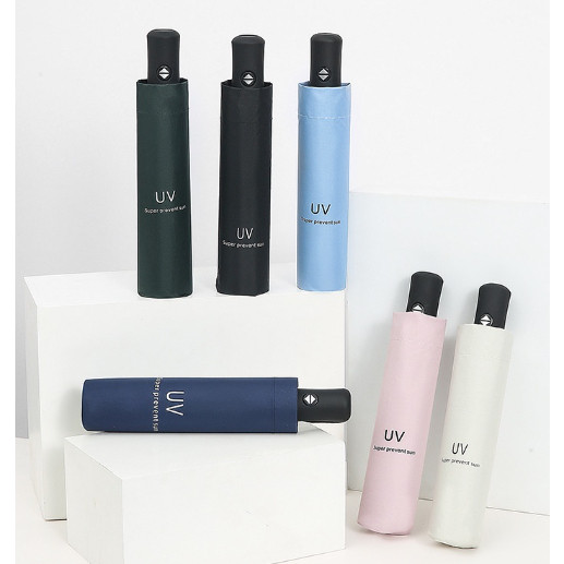 Guarda Chuva Automatico para Abrir e Fechar Com proteção UV lisa LY6024