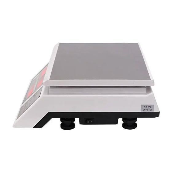 Detalhes do Balança Eletrônica Upx 15Kg Com Bateria Led