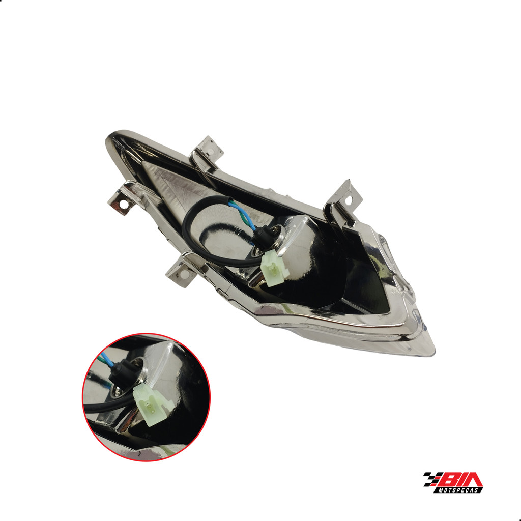 Pisca Seta Shineray Jet 49 50 125 2014 2015 2016 2017 2018 2019 Diant Esquerdo — imagem 2 de 2