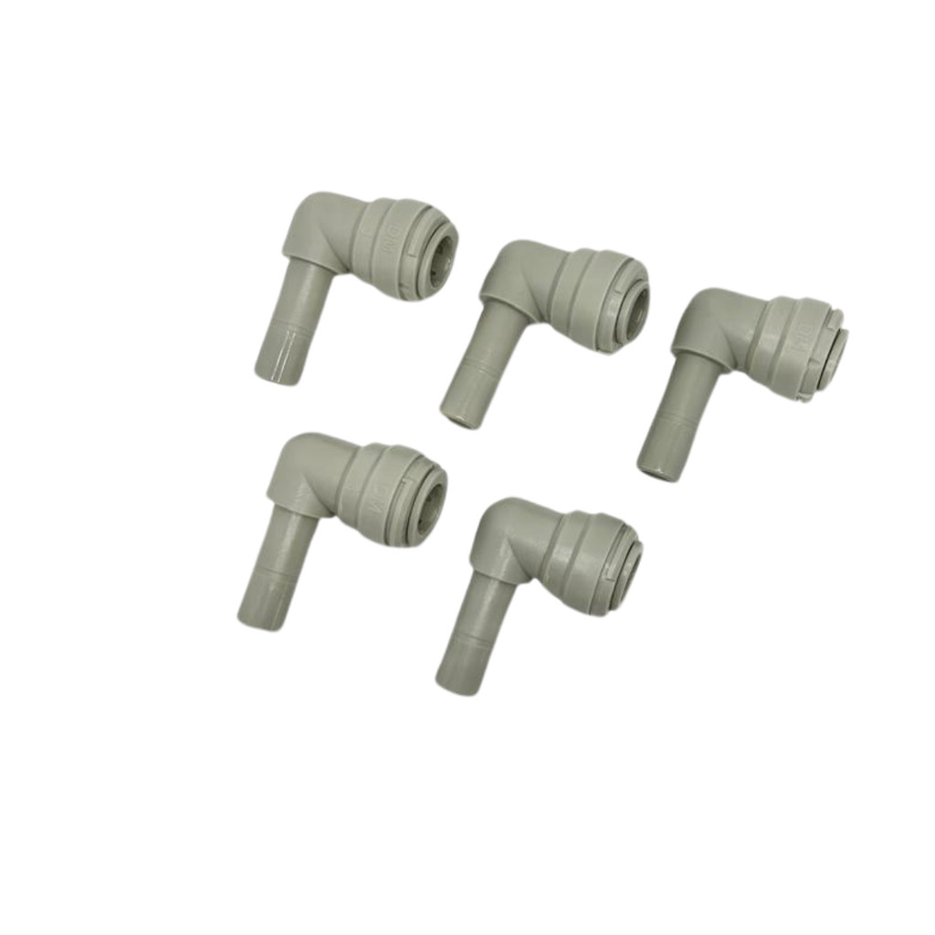 Kit 5 Conexão Rapida Cotovelo Pino 3/8 X Tubo 3/8 - Dmfit
