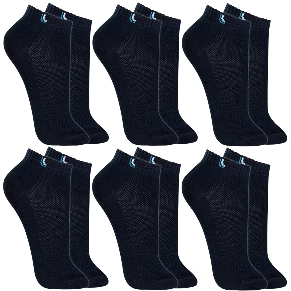 Kit 6 Pares Meias Lupo Soquete Cano Baixo Original Atacado