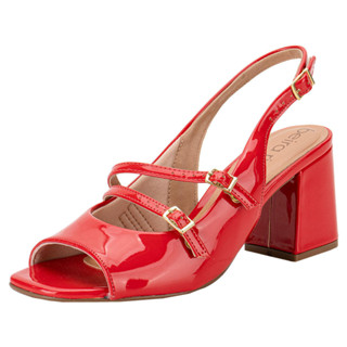 Sandália Feminina Salto Grosso Beira Rio 8436235 em Oferta na Shopee