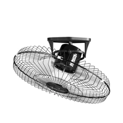 Ventilador Teto 60Cm Preto 360 Graus Bivolt