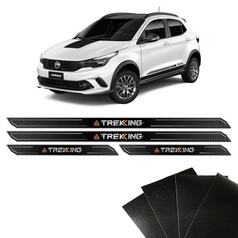 Soleira Diamante Argo Trekking 2020 Com Protetor De Porta em Oferta na Shopee