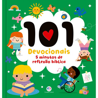 Livro Almofadado médio 101 Devocionais - 5 minutos de reflexão bíb em Oferta na Shopee