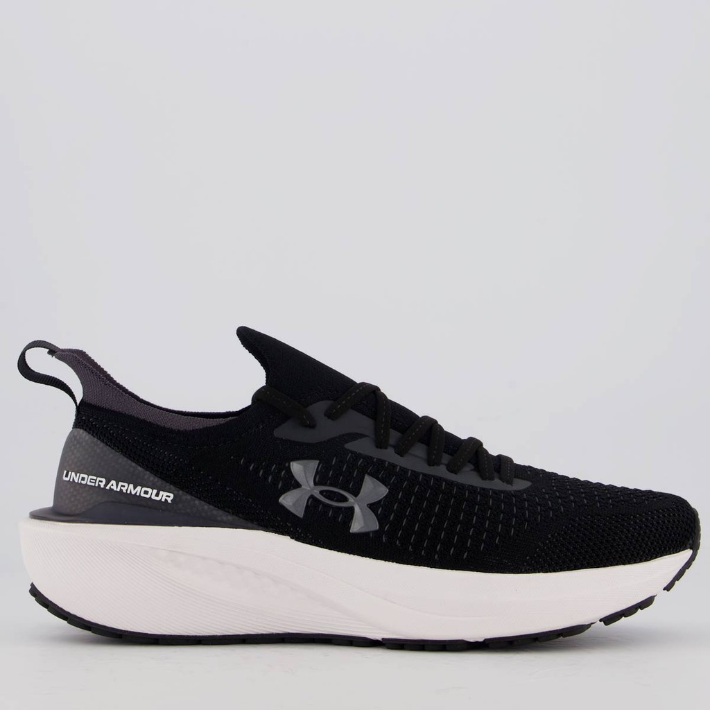 Tênis Under Armour Charged Quicker 2 Preto e Branco