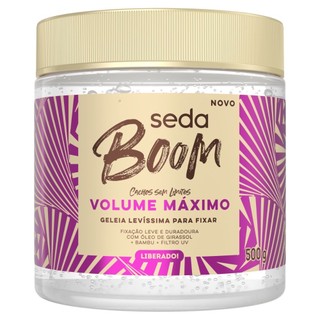 Geleia Seda Boom Volume Máximo 500g em Oferta na Shopee