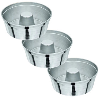 Kit 3 Formas N20 Bolo/Pudim Assadeira Redonda