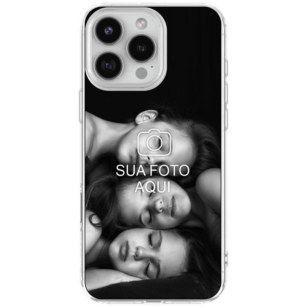 Capinha para iPhone 16 Pro Max Personalizada com foto  Anti Impacto em Oferta na Shopee