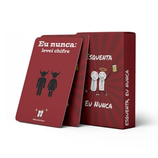 Jogos De Cartas Baralho Diversão Esquenta Eu Nunca em Oferta na Shopee
