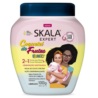 Máscara Capilar Condicionador Skala Coquetel de Frutas 1Kg em Oferta na Shopee