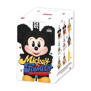 POPMART Mickey Family Cute Together Pendant Series Figure Mystery Box Disney Plush