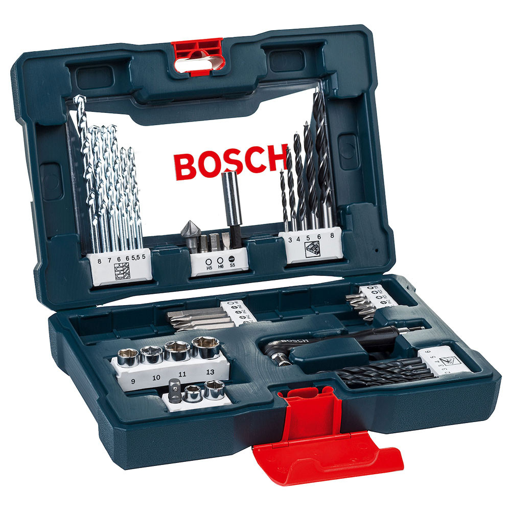 Kit de Pontas e Brocas V-Line 41 unidades Bosch - Home & Living