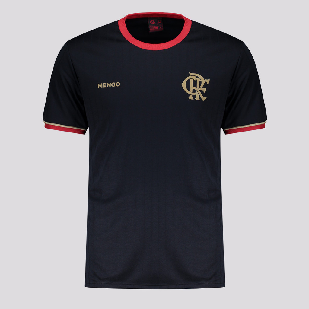 Camisa Flamengo Mistura Infantil Preta em Oferta na Shopee