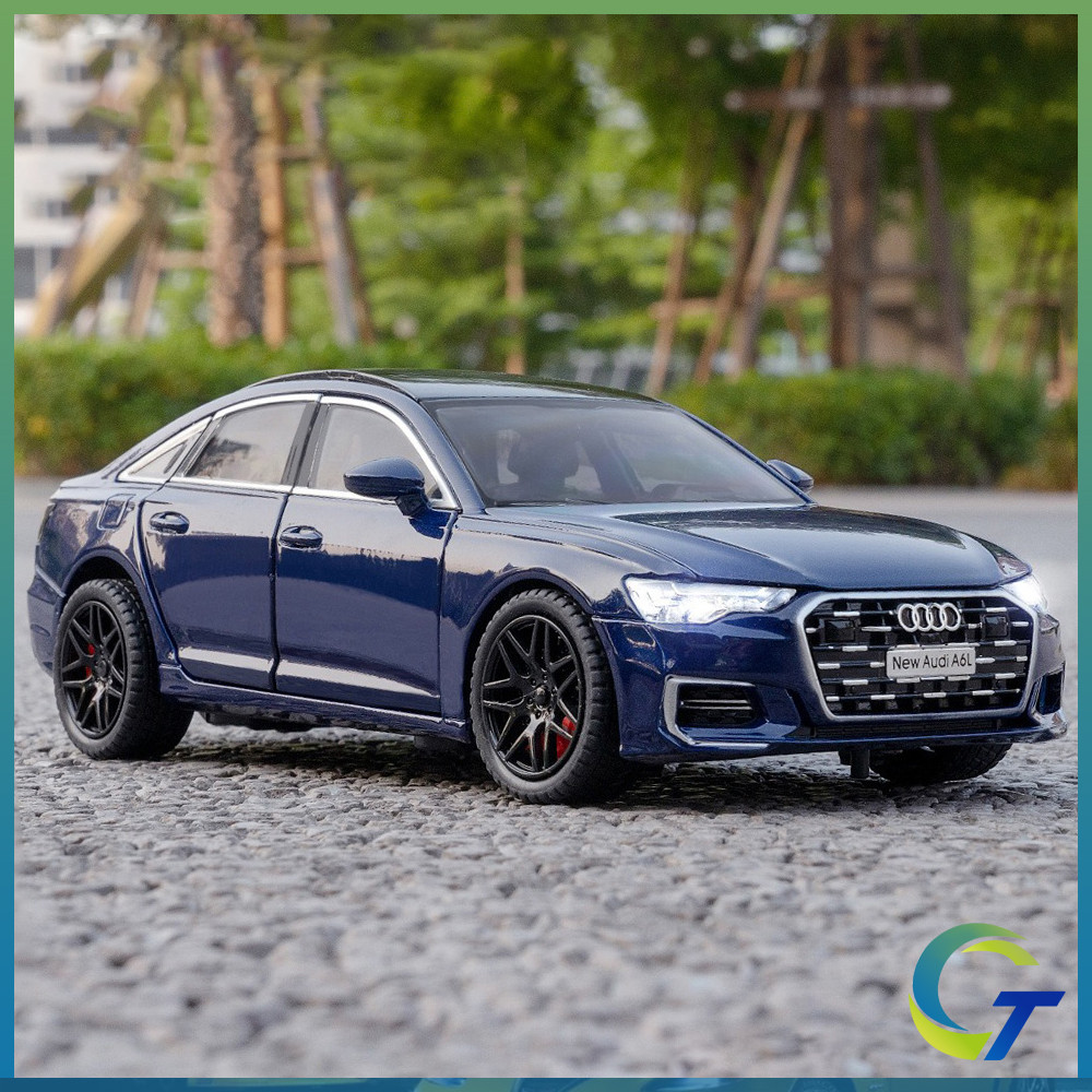 1 : 24 Audi A6L Diecast Toys Modelo De Carro Carros Liga Coleção De Brinquedos Presente Para Meninos E Crianças