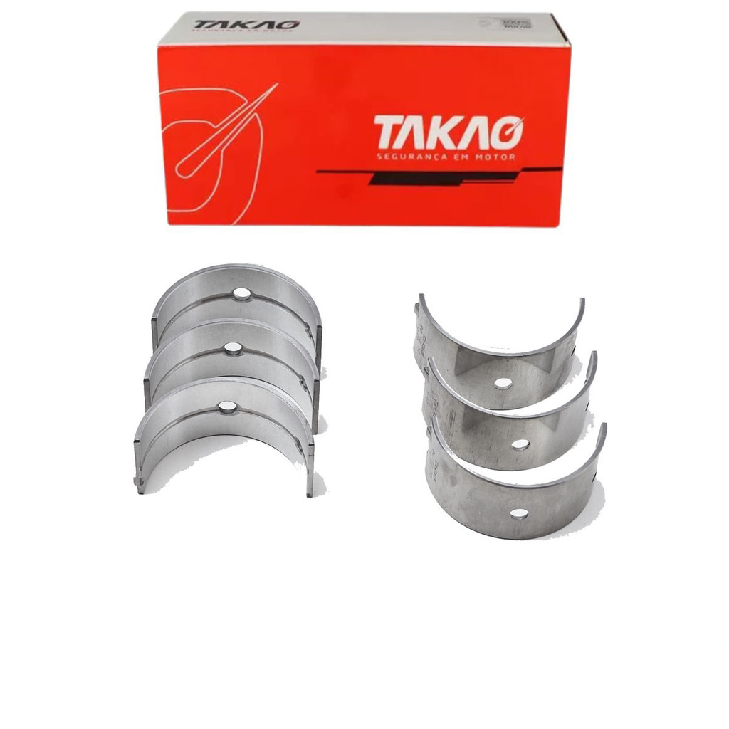 Bronzina De Mancal 050 (Jg) Motor Toyota 1.3 8V / Motor Toyota 1.5 8V - Takao Bcto13050