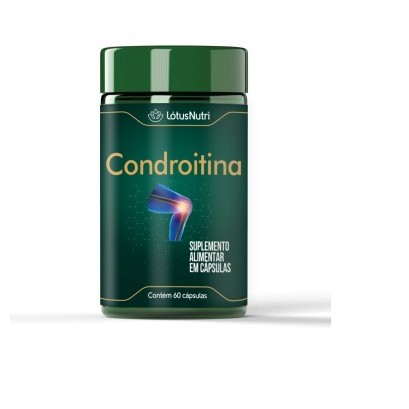 Condroitina 600mg 60 Cápsulas | Suporte à Saúde das Articulações e Mobilidade | Lótus Nutri
