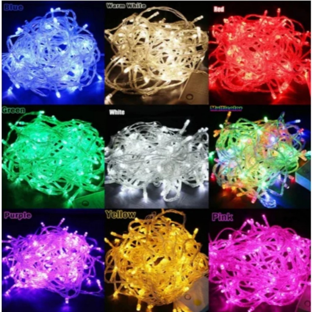 Pisca Pisca Luz De Natal Enfeite 100 leds Lampadas 9 Metros LED Luz110v/220v