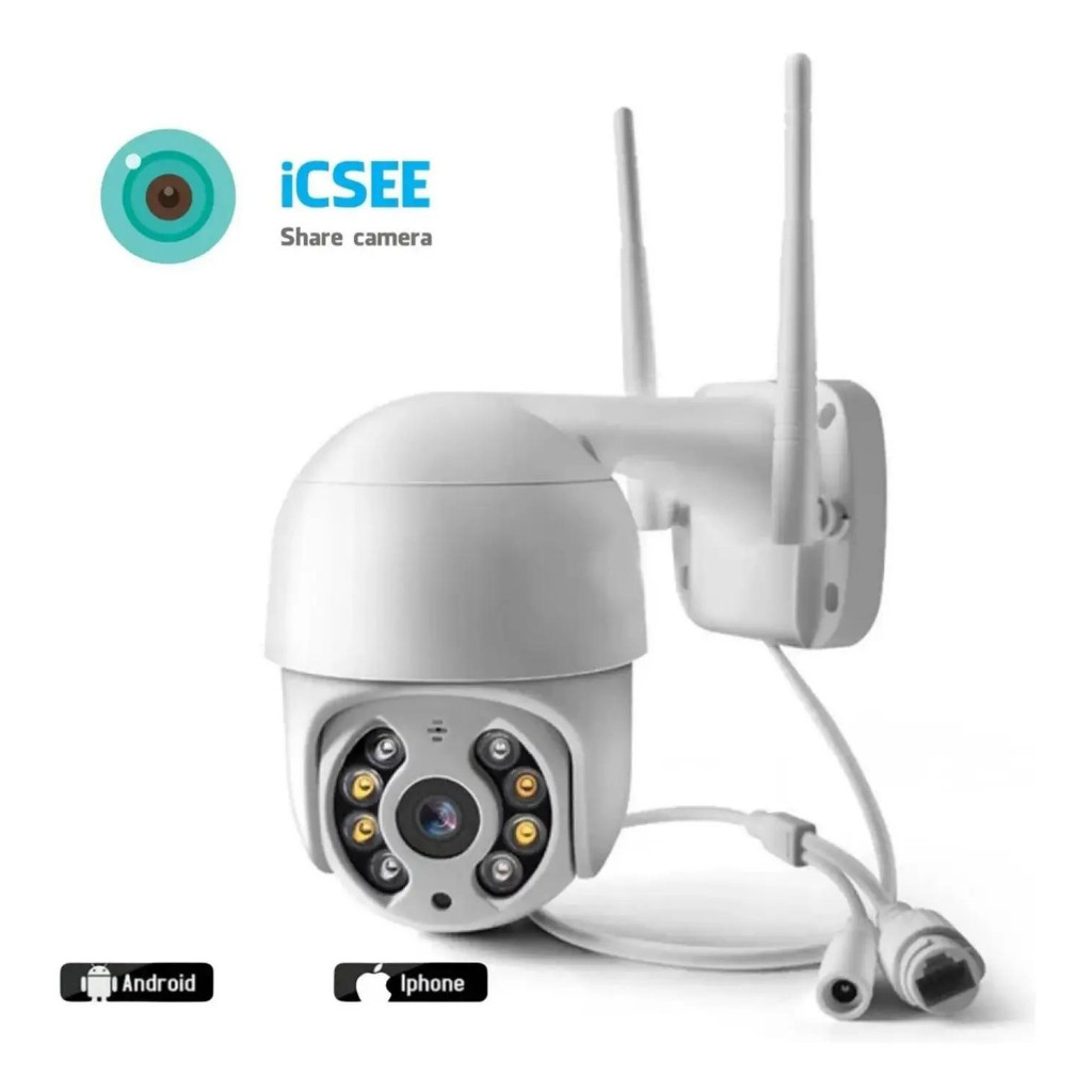 Camera De Segurança Smart Wifi Icsee Full Hd  - A8 APP ICESS