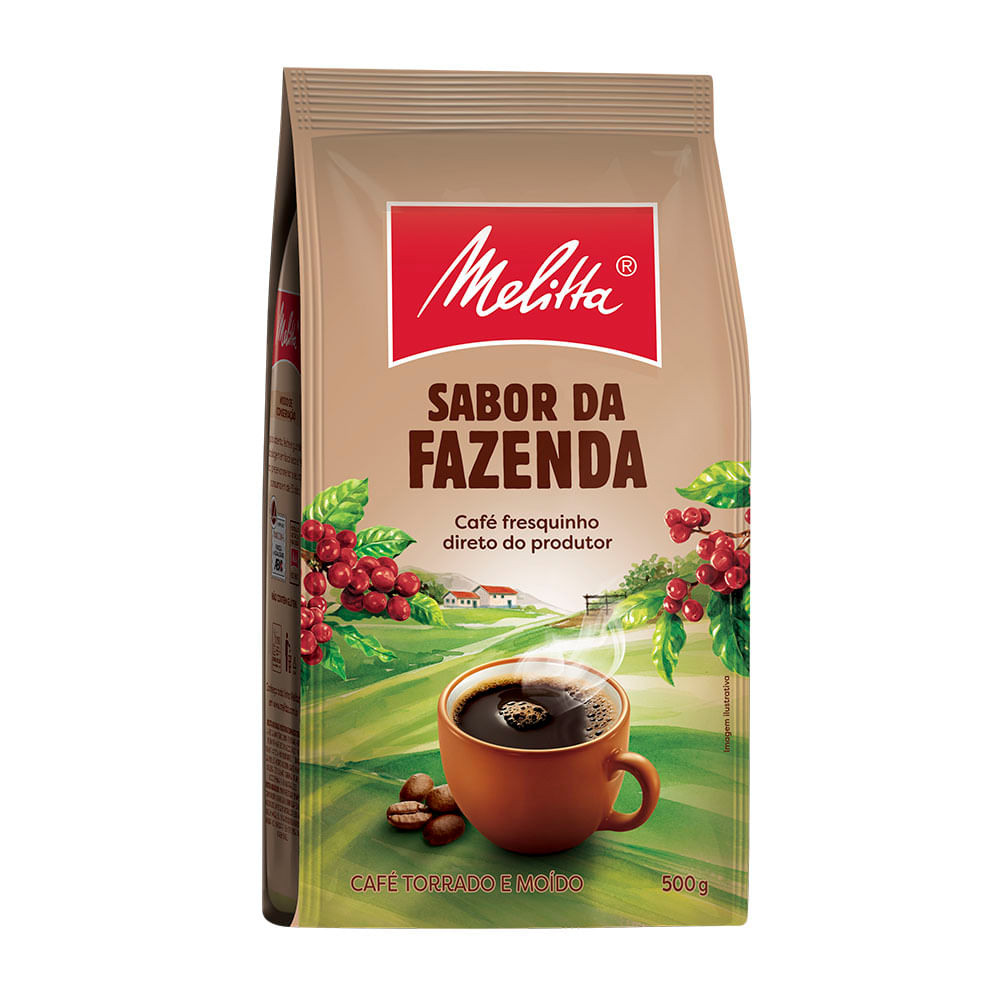 Café Melitta® Sabor da Fazenda Pouch 500g em Oferta na Shopee