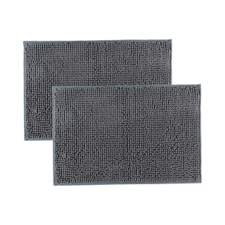 Kit 2 Tapetes De Banheiro Bolinha Popcorn Antiderrapante 40x60cm Chenille