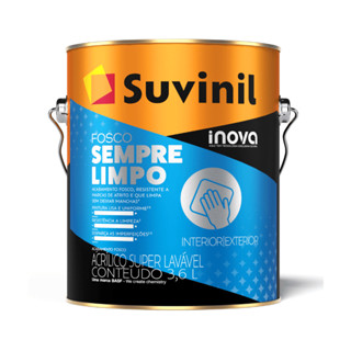 Tinta Acrílica Sempre Limpo 3,2l Suvinil - Papel Picado em Oferta na Shopee