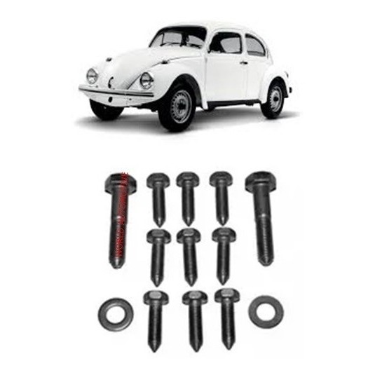 Kit Parafuso Carroceria Assoalho Fusca Brasilia