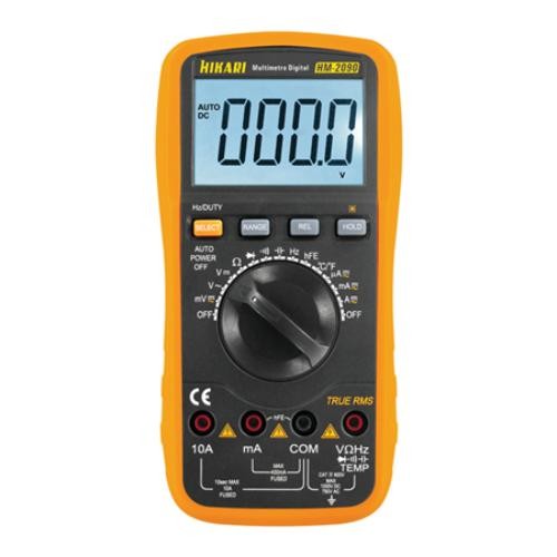 Multimetro Digital Profissional Hikari HM-2090 - Capacitância, Freqüência, PWM, Temperatura