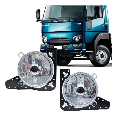 Par Farol Principal para Ford Cargo 816 / 1119 - 2013 a 2019 em Oferta na Shopee