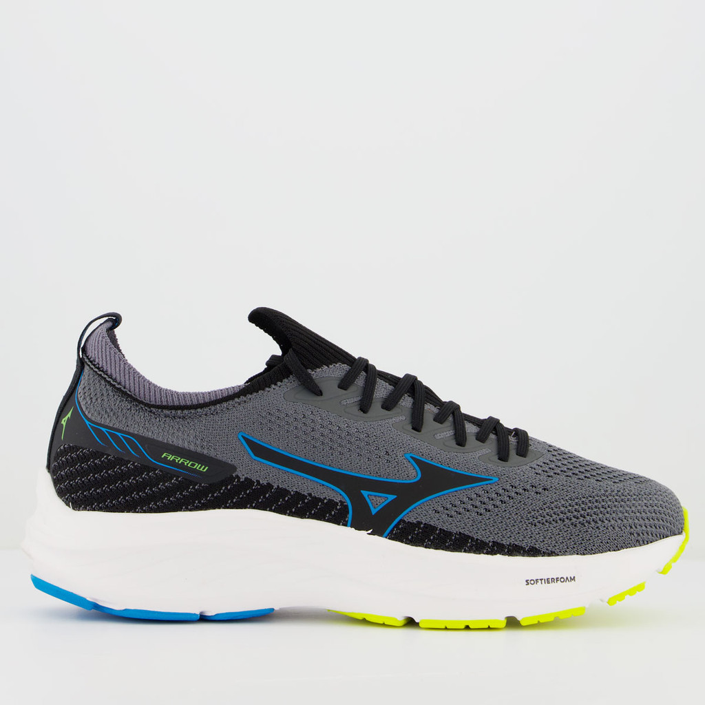 Tênis Mizuno Arrow Cinza e Branco