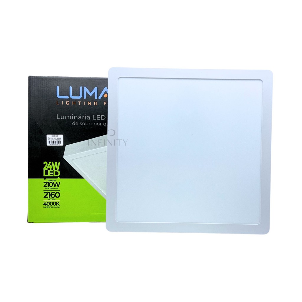 Lâmpada Led Quadrada 30x30: Onde Comprar | BuscaProdutos
