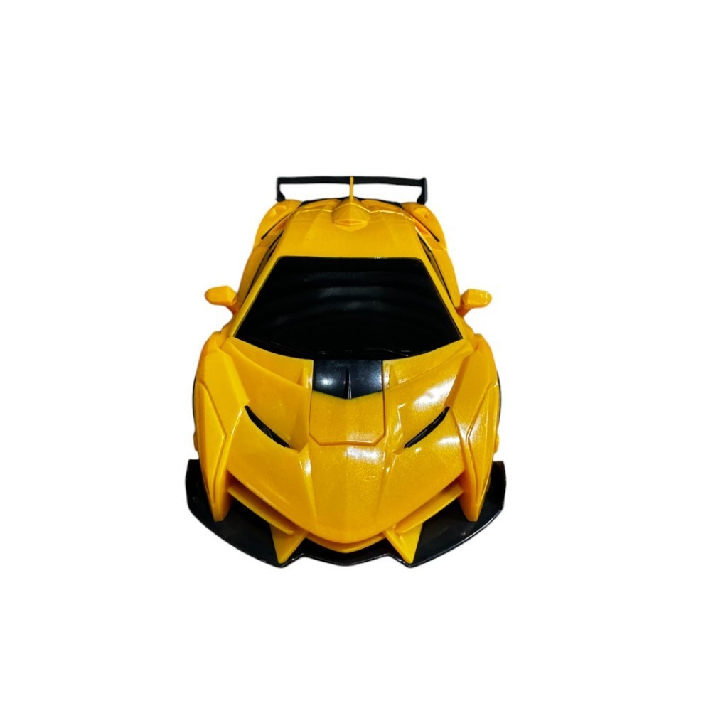 Carro Controle Remoto Transformers Vira Robô Brinquedo A Pilha