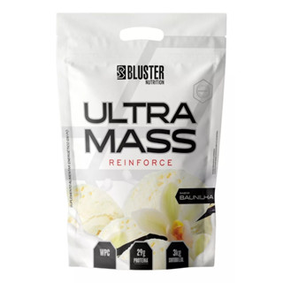 Hipercalórico Ultra Mass Refil 3kg Bluster Nutrition Baunilha em Oferta na Shopee