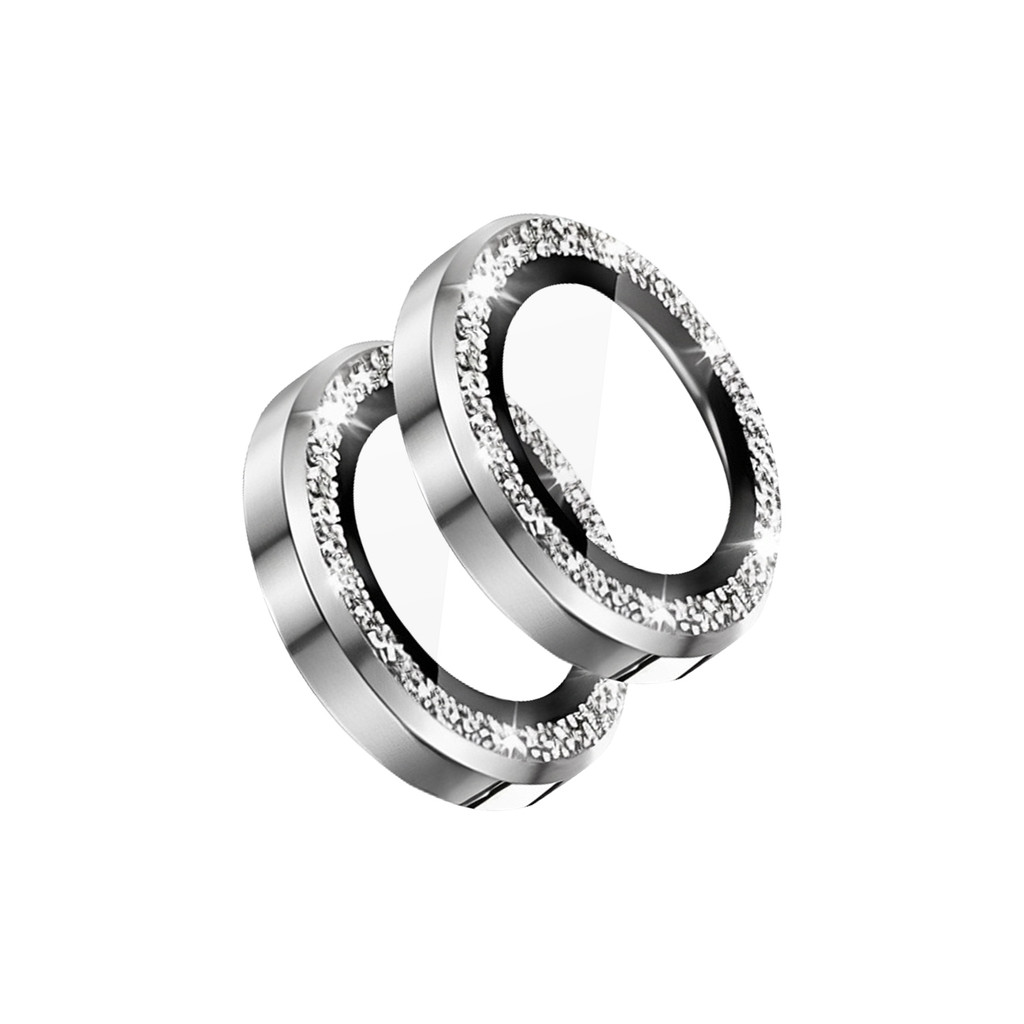 Protetor de Lente Brilhante para iPhone 15 - One Armor - Frame para câmera - Glitter - Gshield