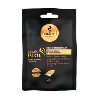 Dose Concentrada Haskell Cavalo Forte Reconstrução 40gr em Oferta na Shopee
