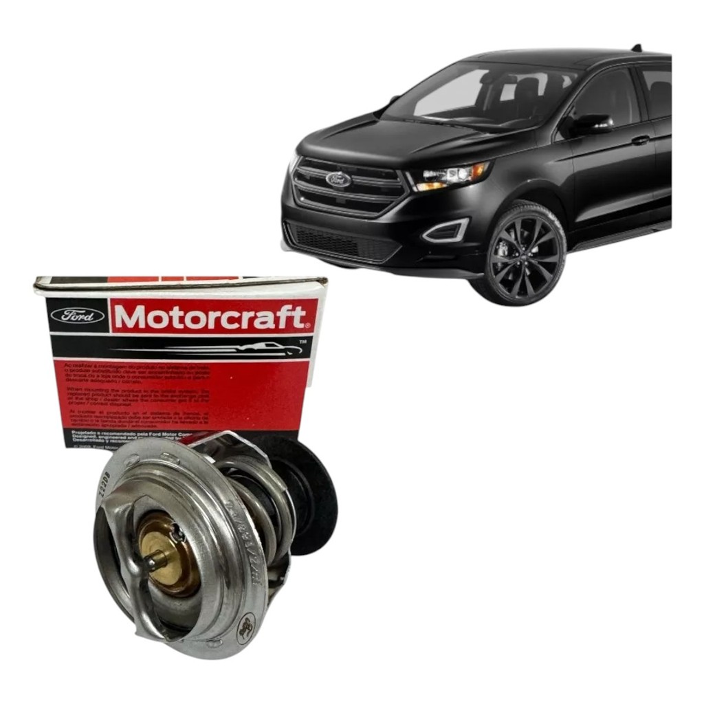 Valvula Termostatica Ford Edge Motor V6 3.5 2015/2018 - Original Ford - 1X4Z8575B