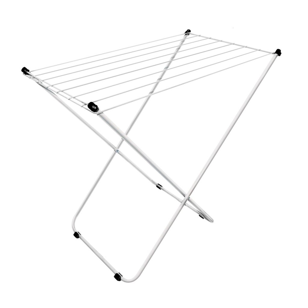 Varal de Chão Dobravel Napoles Branco 79cm - Secalux em Oferta na Shopee