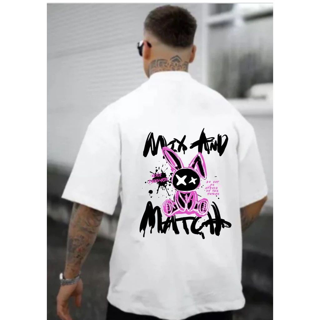 Camiseta Oversized Streetwear Estilo Americano