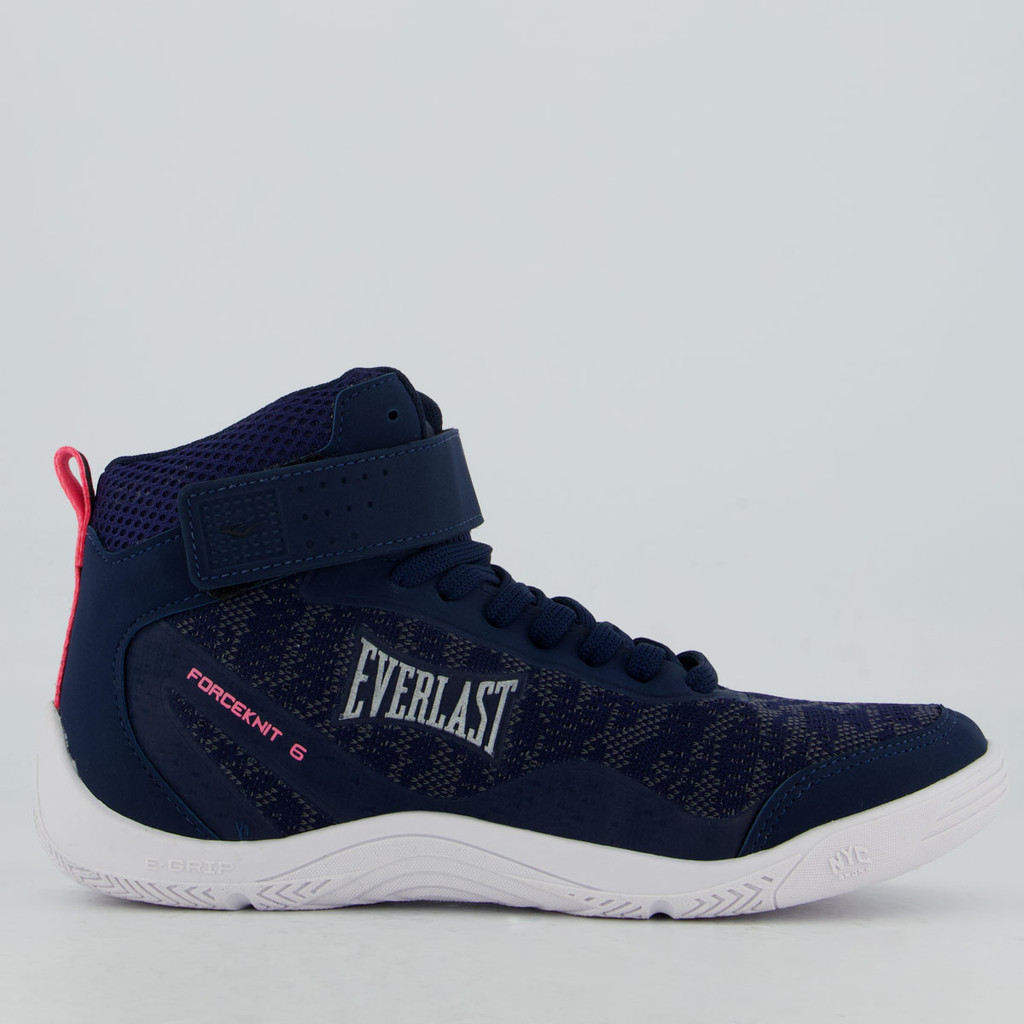 Tênis Everlast Forceknit 6 Feminino Marinho e Rosa - Sports & Outdoors