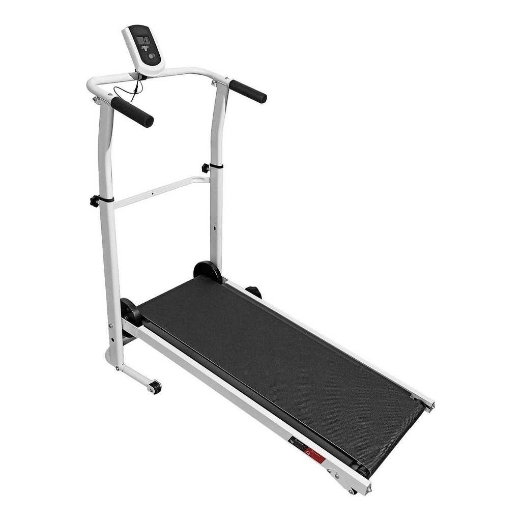 Esteira Mecânica Ergométrica Dobrável Display LCD 120kg em Oferta na Shopee