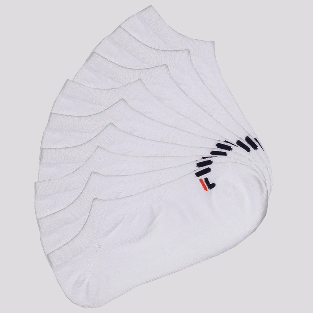 Kit Meia 9 Pares Fila Cano Curto Lisa Branco em Oferta na Shopee