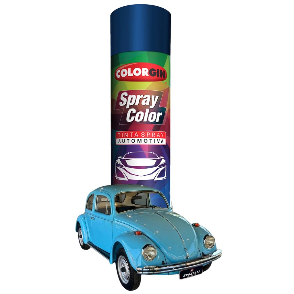 Tinta Spray Automotivo Azul Caiçara Fusca VW 300ml