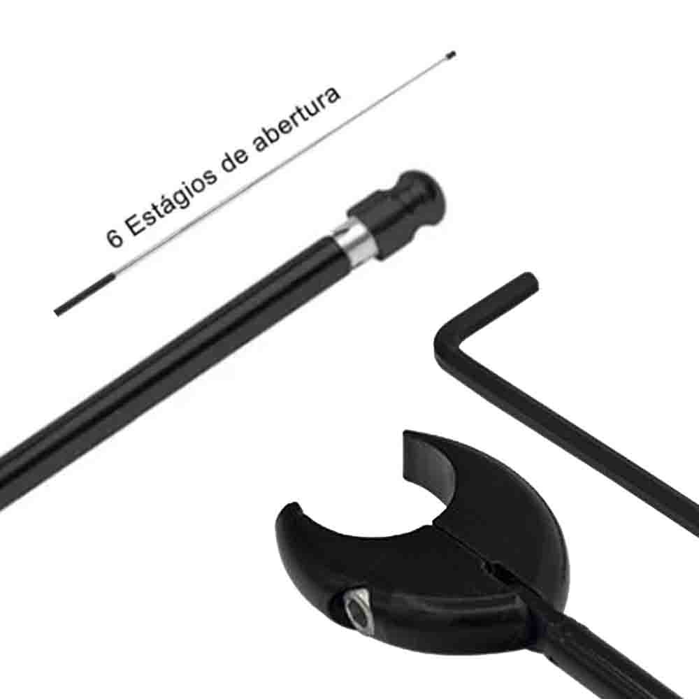 Antena Corta Pipa Moto Retrati Harley David Fat Boy Bmw M12a